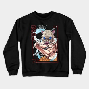 Inosuke Demon Slayer Crewneck Sweatshirt